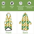 thumbnail image 4 of Yiaed Corn Print Dog Hoodie Security Pet Dog Costume Pets Dog Hoodie Sweatshirt with Pocket for Small Dogs-XX-Large, 4 of 5