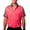 Roung Red, variant on Pin High Men's Performance Dry Fit Golf Shirt, Quick-Dry Short Sleeve Polo, Moisture Wicking Poppy Red/White