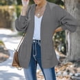 thumbnail image 2 of Cardigan Sweaters for Women Hemlock Long Sleeved Sleeved Cardigan With Pockets Knitted Sweater for Women Sweater, 2 of 6