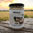 thumbnail image 4 of Maple Vegan Coconut Soy 12 oz/ 355 ml Candle Hand-poured, Eco-friendly, Clean Burning, Bakery, Food, Drink Wood Wick, 4 of 5