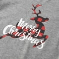 thumbnail image 6 of MUXiin Matching Christmas Pajamas For Couples,Family Matching Christmas Pajamas Set Holiday Print Top and Festive Plaid Pants for Dad, 6 of 7