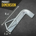 thumbnail image 5 of 1/4” by 1 3/4” L Pins with Integrated Clip for Weight Distribution Hitches for Equalizers Type Clip, 5 of 11