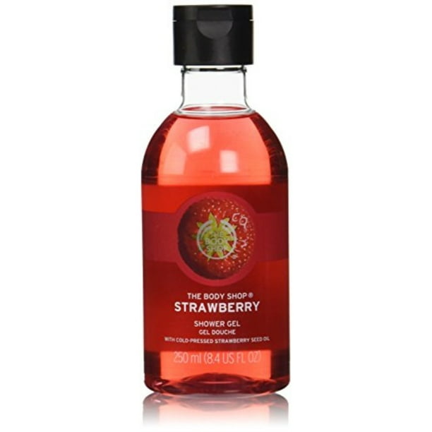 The Body Shop the body shop strawberry shower gel, parabenfree body