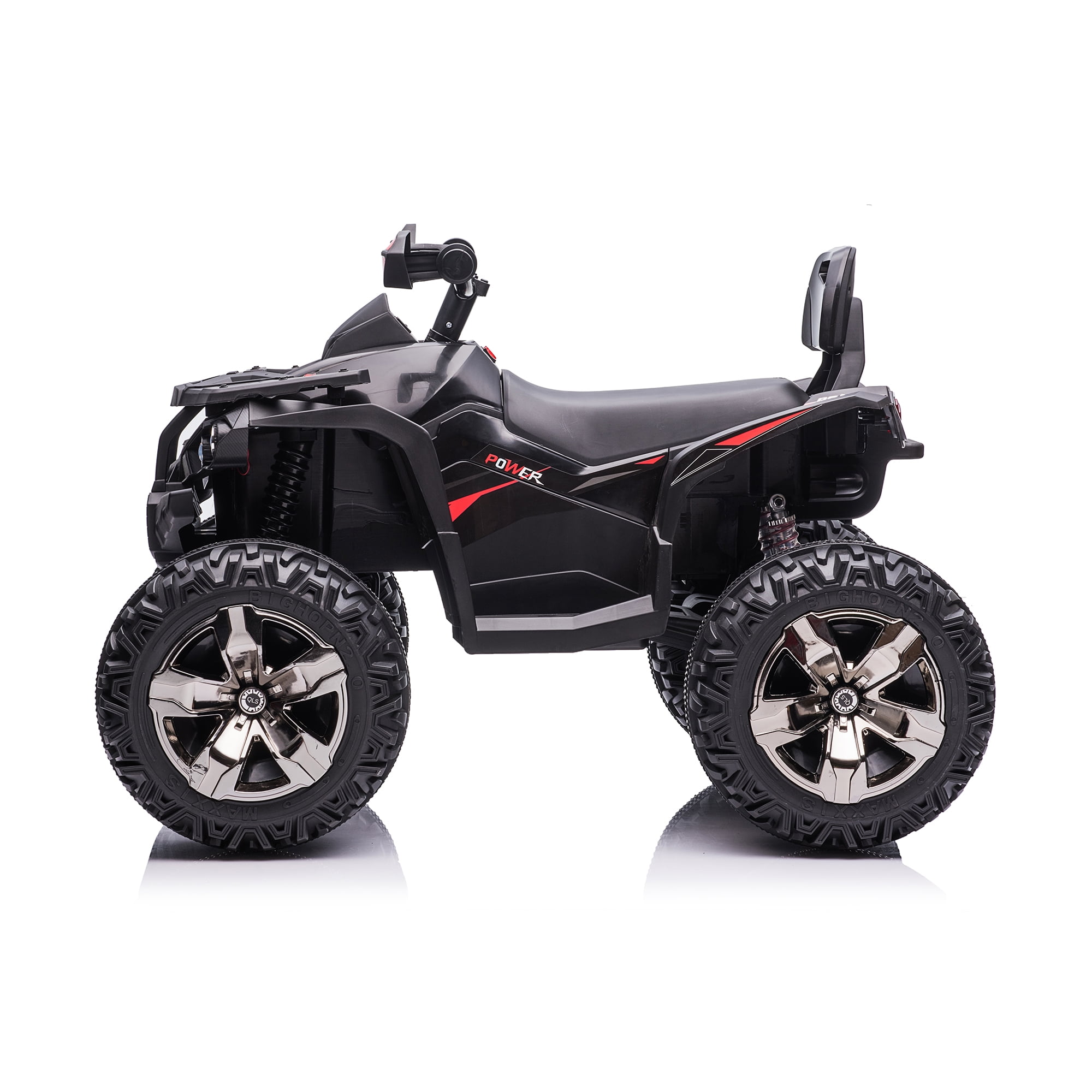 CIPACHO 24V Double Drive Kids UTV with 2.4G R/C, 4 Wheel Kids Ride-On ATV, Electric Car Toy with USB, MP3, Bluetooth, Black CIPACHO 24V Double Drive Kids UTV with 2.4G R/C, 4 Wheel Kids Ride-On ATV, Electric Car Toy with USB, MP3, Bluetooth, Black
