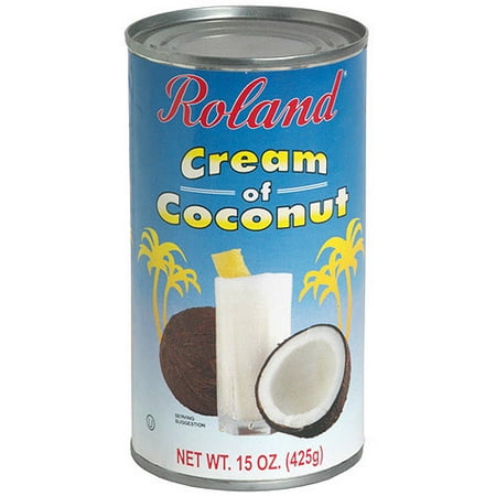 Roland Cream Of Coconut, 15 oz (Pack of 12)