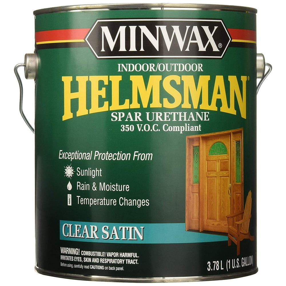 Minwax 132200000 Helmsman Indoor/Outdoor Spar Urethane 350 VOC, 1