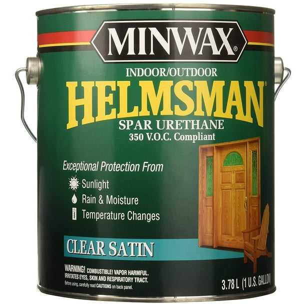 Minwax 132200000 Helmsman Indoor/Outdoor Spar Urethane 350 VOC, 1