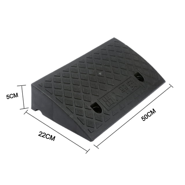 New Portable Lightweight Car Plastic Curb Ramps Heavy Duty Plastic Kit Set For Driveway Car Truck