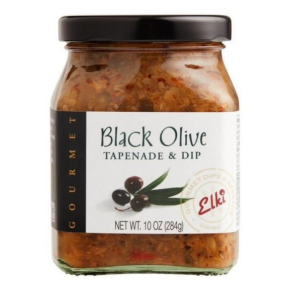 Elki Black Olive Tapenade And Dip 10 oz Pack of 4