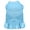 Baby Blue, variant on Pet Dog Cat Dress Rhinestone, "Clear Paw"