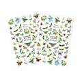 thumbnail image 2 of mtvxesu Ensemble d'Ongles Ensemble d'Autocollants pour Ongles Petite Marguerite Feuille d'Érable Autocollant pour Ongles 2 Pcs Vente, 2 of 3
