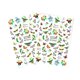 thumbnail image 2 of Herramientas para decoración de uñas, juego de pegatinas para uñas, pegatinas para uñas con forma de hoja de arce pequeña, 2 piezas, pinzas para cejas, 2 of 3
