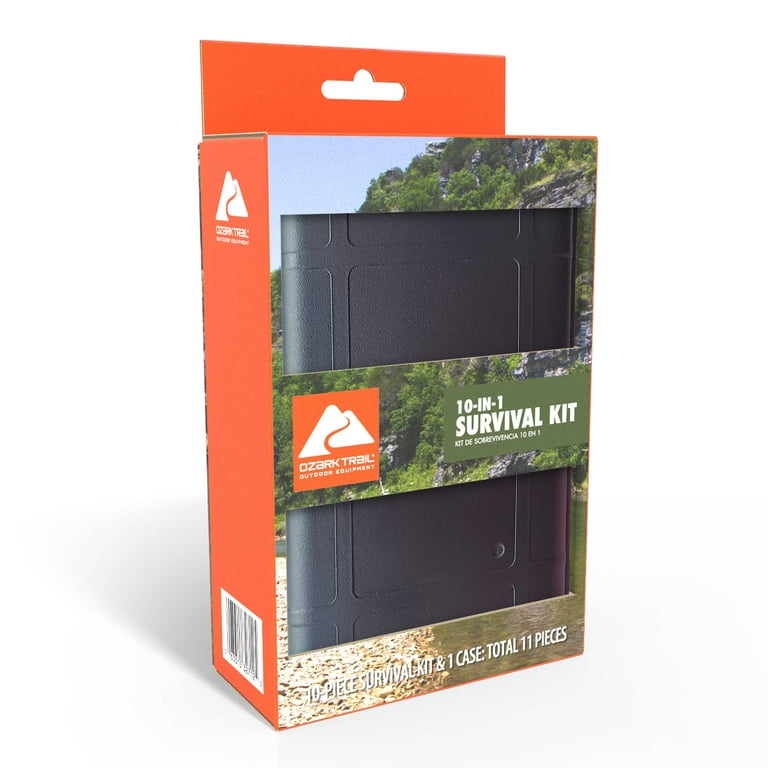 Ozark Trail 10 Piece Outdoor Survival Knife Set with Tactical