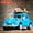 10252, variant on 1167pcs Technical Blue Beetle Camper Car Building Blocks Model Creative City Vehicle Set Toys Bricks For Boy Kids Christmas Gift