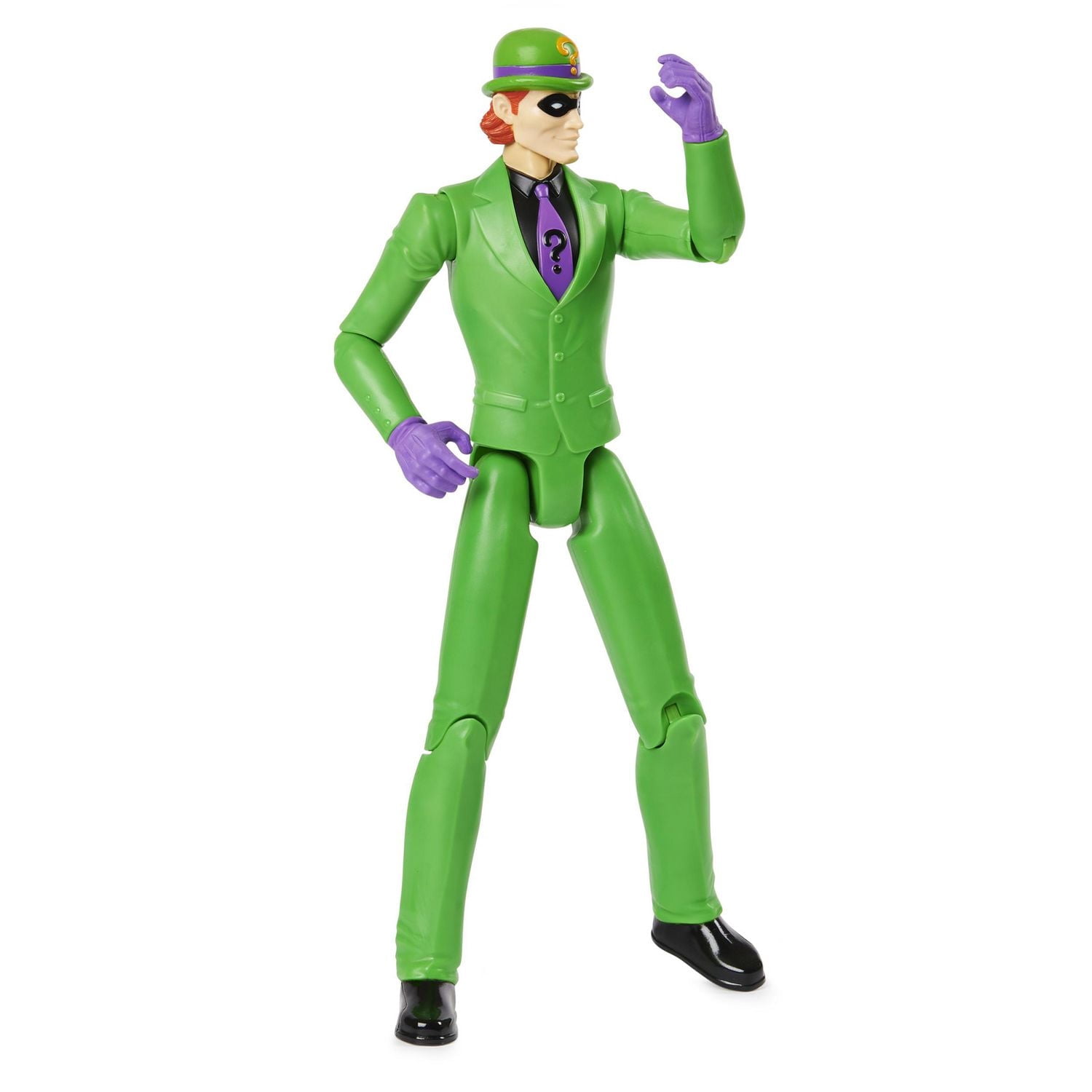Batman 12-Inch The Riddler Action Figure, Kids Toys for Boys and Girls Ages 3 and up