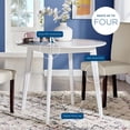 thumbnail image 5 of Modway Vision 35" Round Dining Table in White, 5 of 6