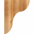 thumbnail image 3 of 4"W x 12"D x 16"H Carmel Rough Sawn Corbel, Western Red Cedar, 3 of 9