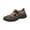 Khaki, variant on Willtoo Men's Casual Closed Toe Hollow Sandals Summer Breathable Mesh Sport Shoes Outdoor Casual Lightweight Non Slip on Hiking Flats