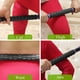 thumbnail image 3 of Rodillo de masaje Estrela Muscle Roller para deportistas, ayuda a reducir el dolor muscular, los calambres, la rigidez, las piernas, los brazos, la espalda y las pantorrillas., 3 of 5