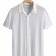 thumbnail image 5 of pstuiky camisetas de hombre, Camisa de manga corta con cuello vuelto y botones a la moda para hombre camisas casuales para hombre l, 5 of 5