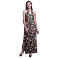 thumbnail image 1 of Bimba Floral Ladies Sleeveless Long Print Maxi Dress with Side Slits Summer Wear-XX-Large, 1 of 6