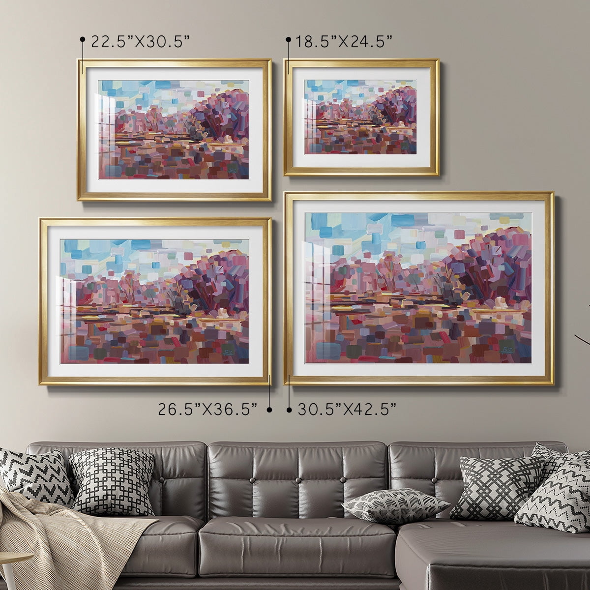 Pretty in Pink Premium Framed Print - Ready to Hang