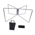 thumbnail image 1 of amagogo Foldable Stand Foldable Stand Rack with Storage Bag Stable Compact Luggage Rack L, 1 of 9