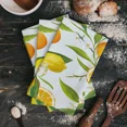 thumbnail image 4 of Lemon Flower Leaf Fruit Microfiber Kitchen Hand Towel Dish Cloth Tableware Household Cleaning Towel Utensils for Kitchen, 4 of 7