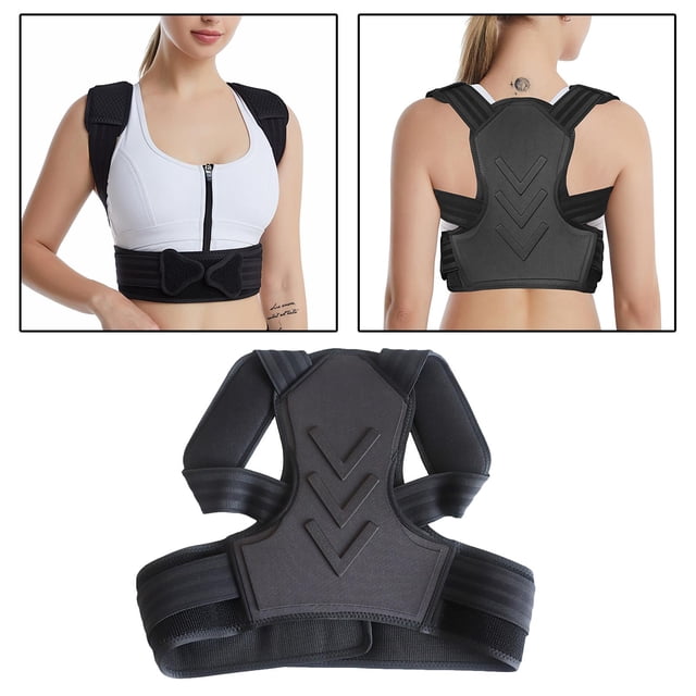 Corrector de ajustable soporte de clavícula transpirable Universal para proporcionar soporte cómodo entrenador de - Baoblaze correctores de postura