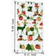 thumbnail image 2 of -Christmas 4S-100pcsBolsas de violonchelo transparentes navideñas de 9,8x5 pulgadas para bolsas de galletas de celofán de recuerdo de plástico, paquete de celosía rosa de 100, 2 of 3