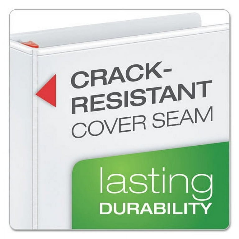 XtraLife ClearVue Non-Stick Locking Slant-D Ring Binder, 3 Rings, 3 XtraLife ClearVue Non-Stick Locking Slant-D Ring Binder, 3 Rings, 3
