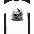 thumbnail image 2 of Catfish Graphic T-Shirt, Fishing Lover Angler Tee, Realistic Fish Splash Design Shirt, Unisex Casual Outdoor Gift for Fisherman, 2 of 4