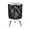 Color 3, variant on Small Trash Can with Lid Tropical Sunset Beach Palm Tree Silhouette Vibrant Ocean Waves 1.8 Gallon Dog Proof Trash Can Round Garbage Can Waste Bin Wastebasket for Bathroom Bedroom Living Room
