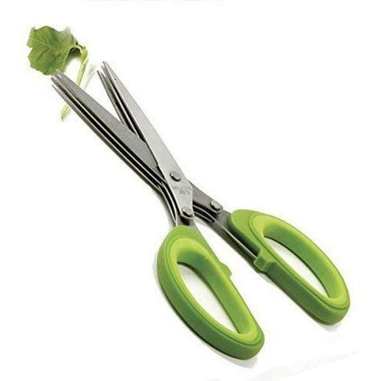 Norpro Triple Blade Herb Scissors, 7.5in/19cm, Green - Walmart.com