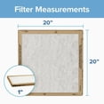thumbnail image 2 of Filtrete 20x20x1 Basic Filter FPL02-2PK-24 Pack of 24, 2 of 4
