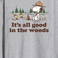 thumbnail image 3 of Peanuts - All Good In The Woods - Men's Long Sleeve T-Shirt, 3 of 6