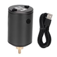 thumbnail image 1 of Fuente de alimentación para tatuajes de 1500 mAh, interfaz RCA inalámbrica, recargable, pantalla LCD, batería ajustable de 4 a 12 V., 1 of 14