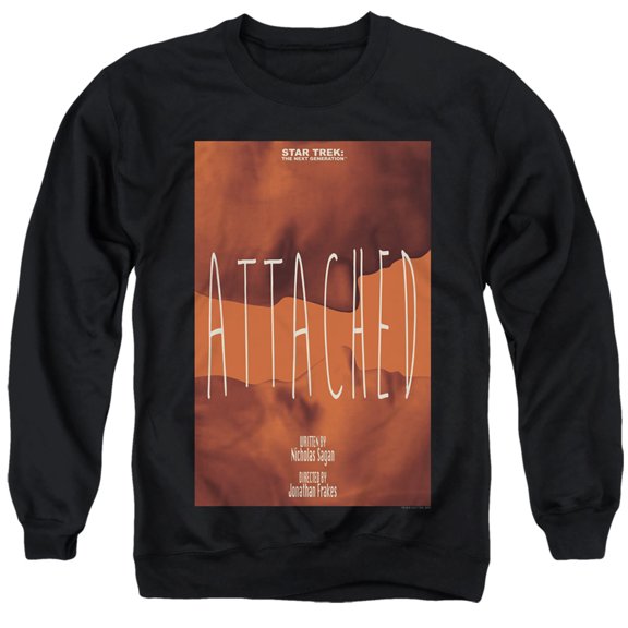 Star Trek Tng Season 7 Episode 8 Adult Crewneck Sweatshirt Black