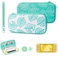 thumbnail image 1 of Carrying Case for Nintendo Switch Lite, Hard Protective Case, Storage Bag Accessories Include Screen Protector & Thumb Grips & Wrist Strap, Handheld Game Console Handbag Set, 1 of 6