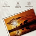 thumbnail image 6 of Elephant Stock Elephant Silhouettes At Sunset Wall Art - Horizontal Canvas Wall Art - Living Room Wall Decor - Animal Canvas - Orange And Brown Decor - 12" x 8", 6 of 8