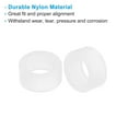 thumbnail image 3 of Tiny Silicone Bands,QZS Durable Small Elastic Silicone Rubber Bands,Portable Clear Heavy Round Ties for Wire Cord Cable Wrapping,Bundle,0.5x0.2In, 3 of 6