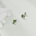 thumbnail image 2 of Dinosaur Stud Earrings 925 Sterling Silver Dinosaur Earrings Cute Animal Jewelry Gifts For Women Friend, 2 of 6