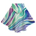 thumbnail image 6 of Abstract Watercolor Waves Blanket Oversized Wearable Hooded Blanket Warm Throw Blanket Buttons Sweatshirt For Women Men Teens Flannel, 6 of 8