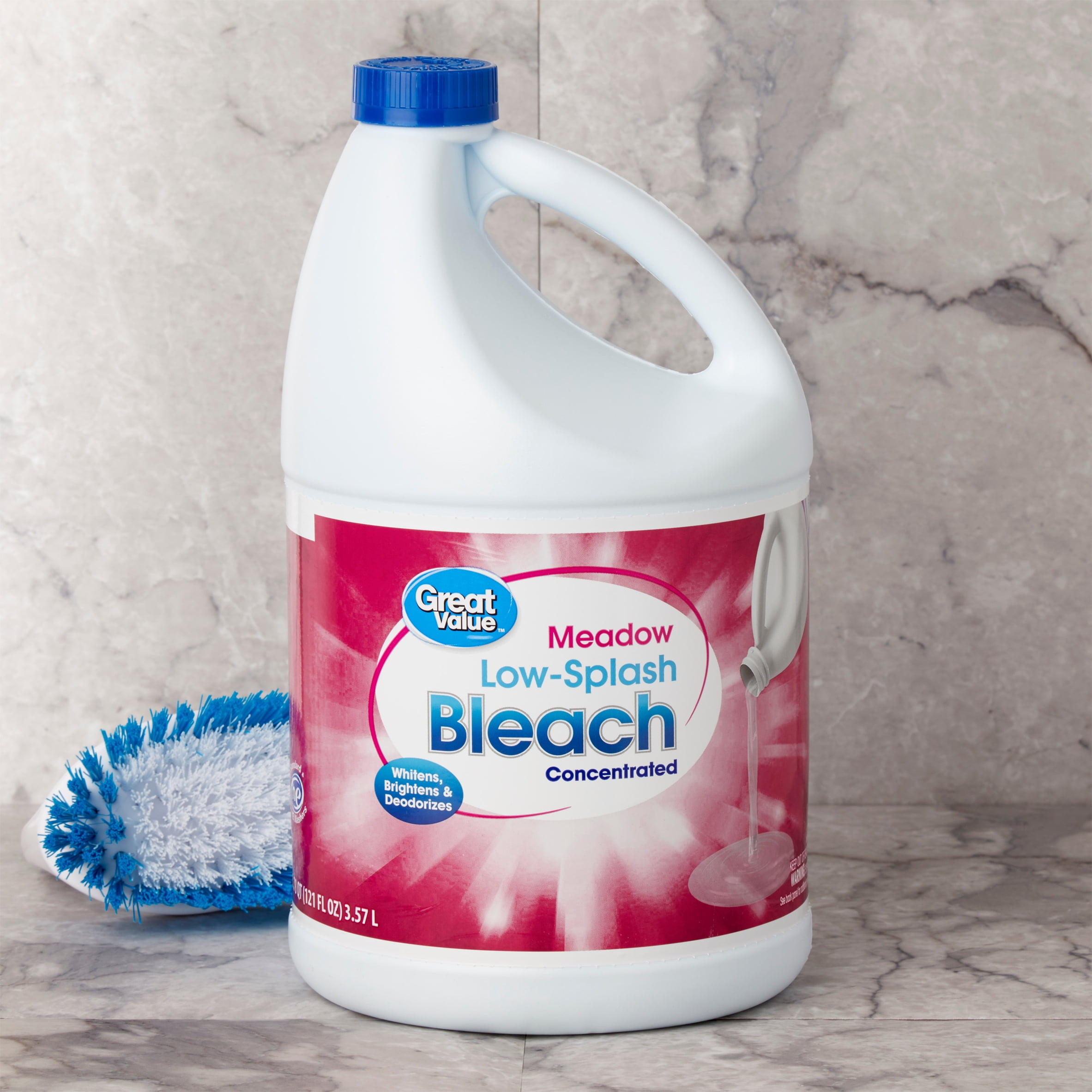 Great Value Low-Splash Bleach, 81 fl oz