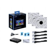 Lian Li UNI Fan SL-Infinity 120mm-Triple Pack-ARGB Fan-Infinity Mirror (UF-SLIN120-3W)