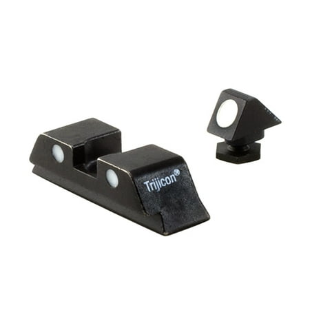 Trijicon Bright & Tough Steel Sight Set for All Glock Models (No Tritium) (GL05) -