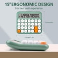thumbnail image 3 of Calculators, Desktop Large Display Sensitive Button, Desk Calculator for Kids, Battery Power, Handheld Basic Standard Functional 12 Digit Cute, 3 of 4