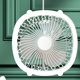 thumbnail image 1 of Ventilador Para Colgar En La Mesa Ventilador de techo Ventilador de refrigeración de mesa para el hogar Aire acondicionado pequeño para acampar al aire libre (Blanco) Sywqhk Libre de BPA, 1 of 6