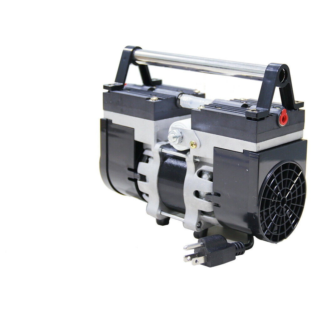 110V Oilless Brushless Diaphragm Vaccum Pump Double-Stage 100W,-950mbar