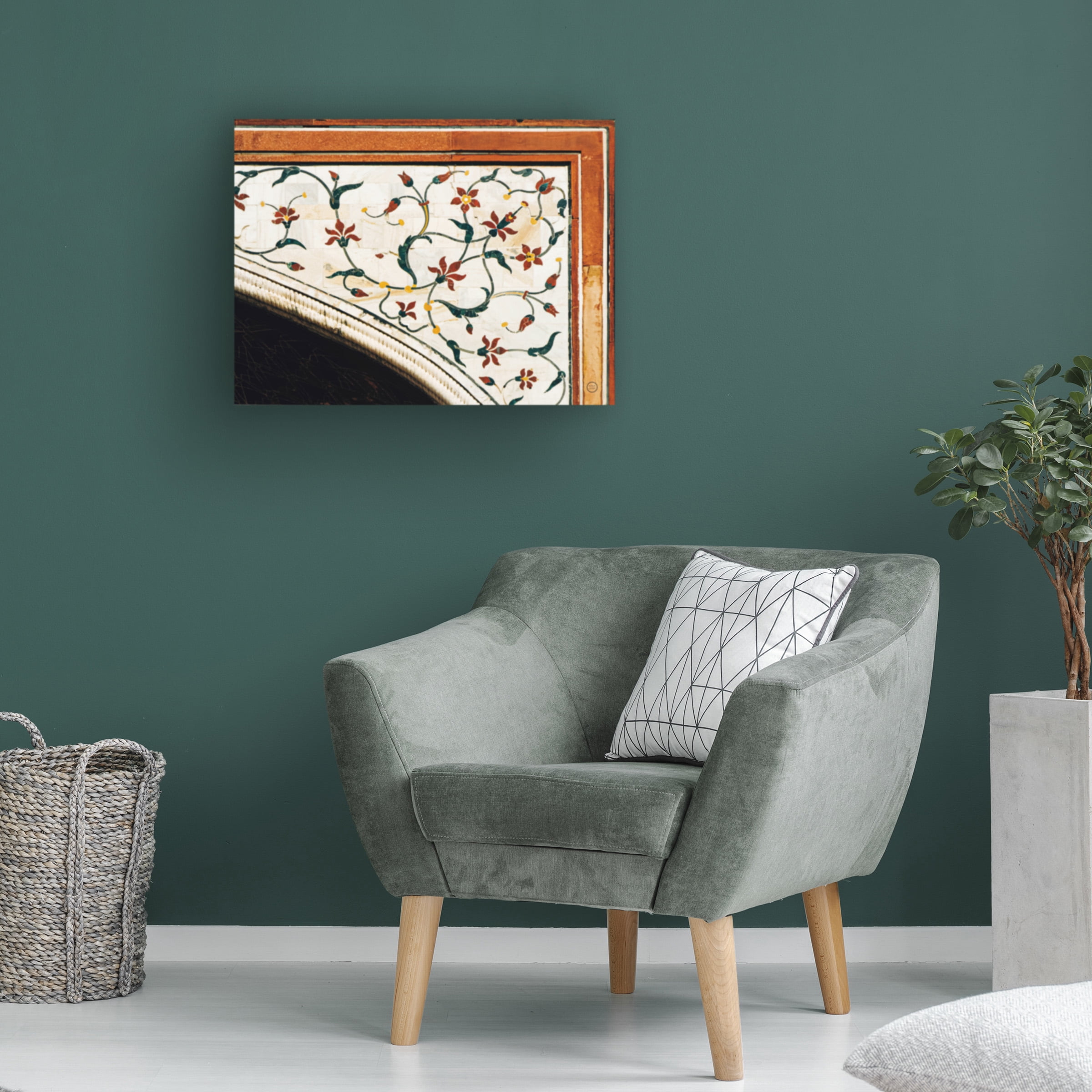 Nathan Larson 'Mosaic I' Canvas Art